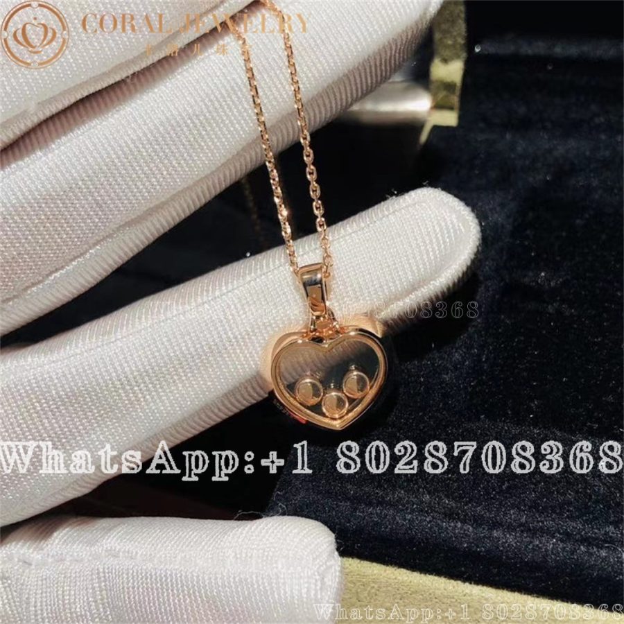 Chopard Happy Diamonds Icons Pendant, Ethical Rose Gold, Diamonds - Image 4