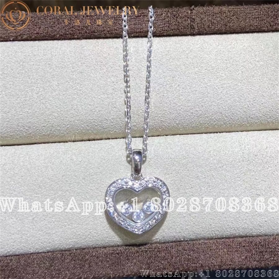 Chopard Happy Diamonds Icons Pendant, Ethical White Gold, Diamonds - Image 7