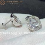 Chopard Happy Diamonds Icons Earrings, Ethical White Gold, Diamonds 83A018-1201 - Image 3