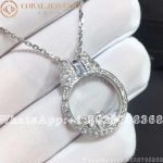 Chopard Happy Diamonds Icons White Gold Diamond Pave Pendant 795020-1301 - Image 3