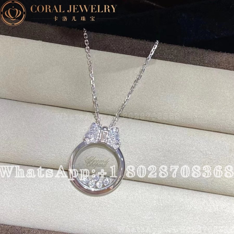 Chopard Happy Diamonds Icons White Gold Diamond Pendant 795020-1201 - Image 3