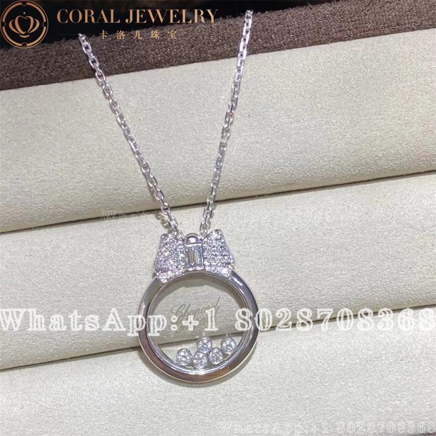 Chopard Happy Diamonds Icons White Gold Diamond Pendant 795020-1201 - Image 4