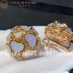 Chopard Happy Hearts Rose Gold Mother-of-Pearl Earrings 847482-5301 - Image 3