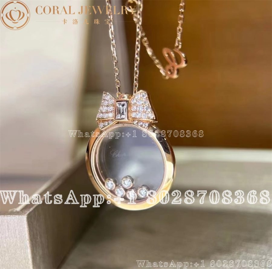 Happy Diamonds Icons Rose Gold Diamond Pendant 795020-5201 - Image 5