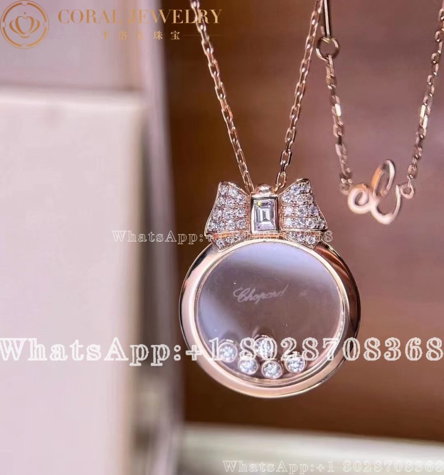 Happy Diamonds Icons Rose Gold Diamond Pendant 795020-5201 - Image 6