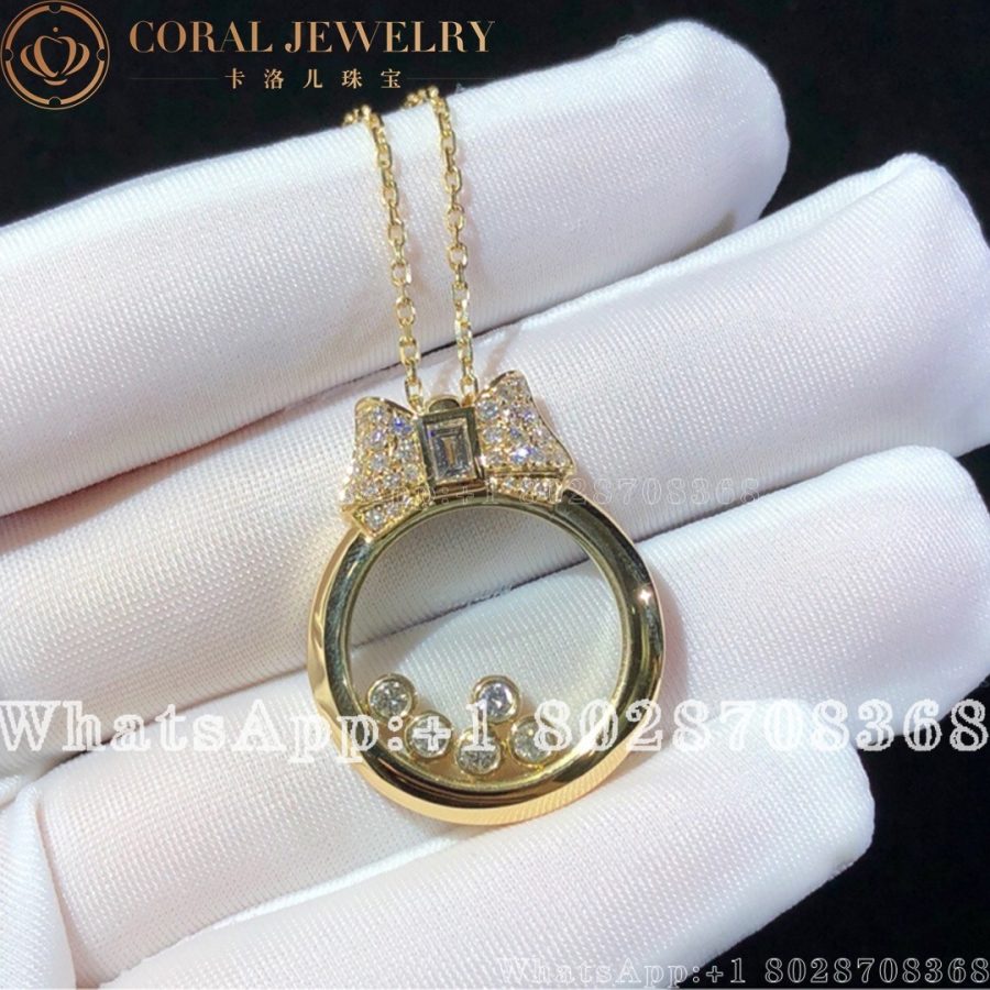 Happy Diamonds Icons Yellow Gold Diamond Pendant 795020-5201 - Image 5