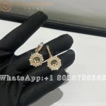 Chopard Happy Diamonds Joaillerie Rose Gold Diamond Earrings 83A379-1001 - Image 4