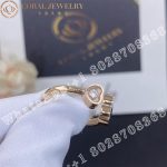 Chopard Happy Hearts Ring, Ethical Rose Gold, Diamond, Malachite 829482-5102 - Image 3