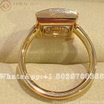Chopard Happy Curves Rose Gold Diamond Ring 829224-5039 - Image 3