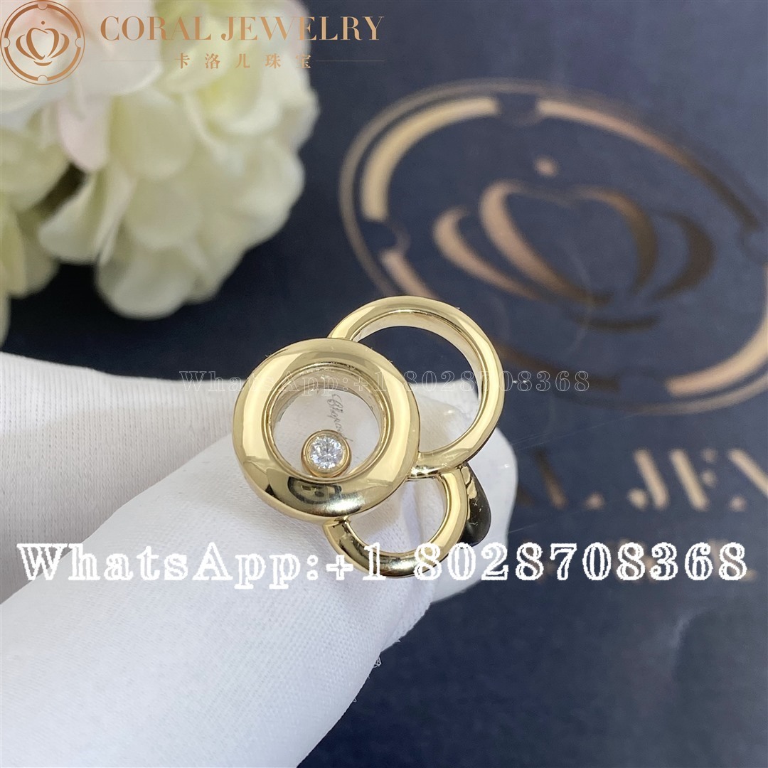 Chopard Happy Dreams Yellow Gold Diamond Ring 829769 5010 Coral (3)