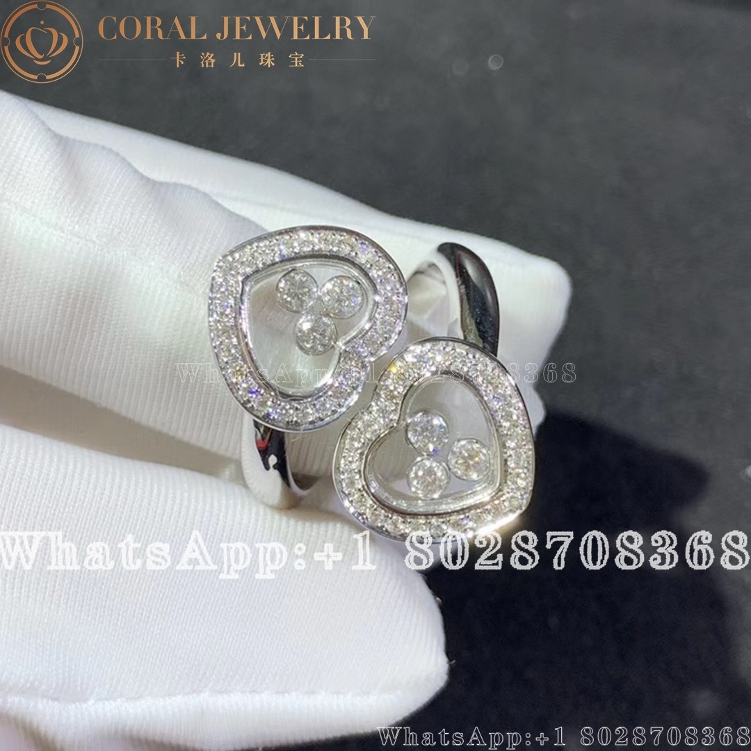 Chopard Happy Diamonds White Gold Diamond Ring 829393 1041 Coral (1)