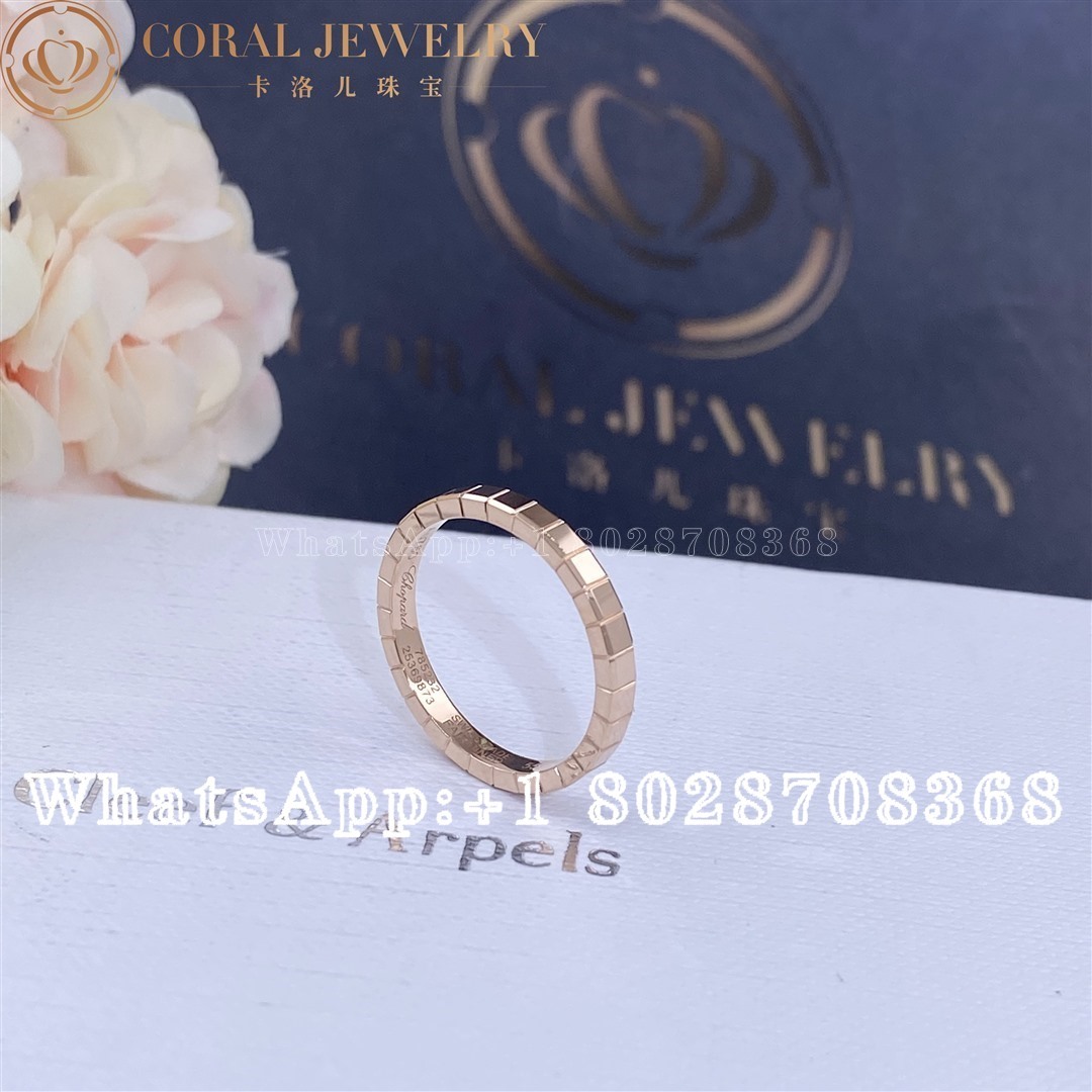 Chopard Ice Cube Ring Ethical Rose Gold 827702 5199 Coral (1)