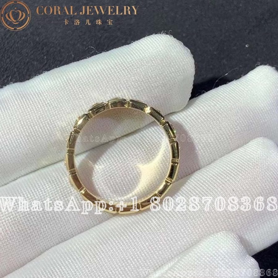 Chopard Ice Cube Ring, Ethical Yellow Gold, Half-Set Diamonds Ref. Number:@829834-0039 - Image 5