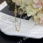 Chopard Happy Diamonds Icons Bracelet, Ethical Yellow Gold, Diamond 85A054-0001 - Image 5