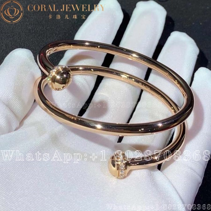 Piaget Possession Rose Gold wrap bangle Bracelet G36PF600 - Image 3