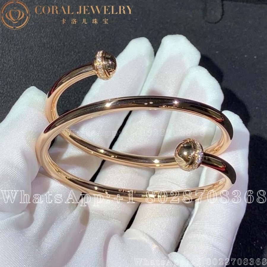 Piaget Possession Rose Gold wrap bangle Bracelet G36PF600 - Image 4