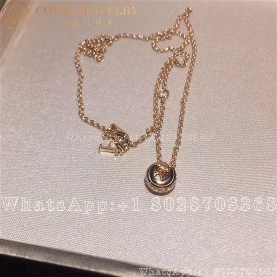 Piaget Possession pendant Rose Gold Diamond Pendant G33P0095 - Image 3