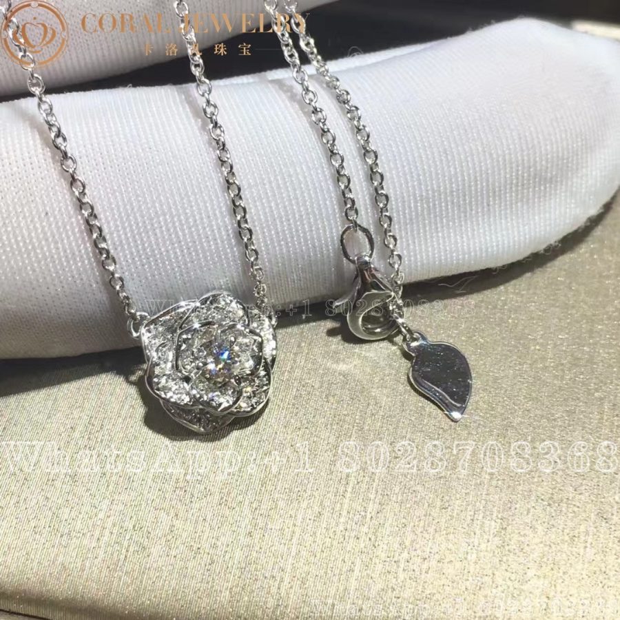 Piaget Rose pendant White Gold Diamond Pendant G33U0085 - Image 6