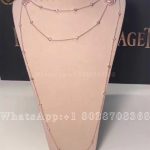 Piaget Rose Rose Gold Diamond Long Necklace G37U9700 - Image 5