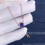 Piaget Possession Pendant Rose Gold Lapis Lazuli Diamond Pendant G33PB400 - Image 4
