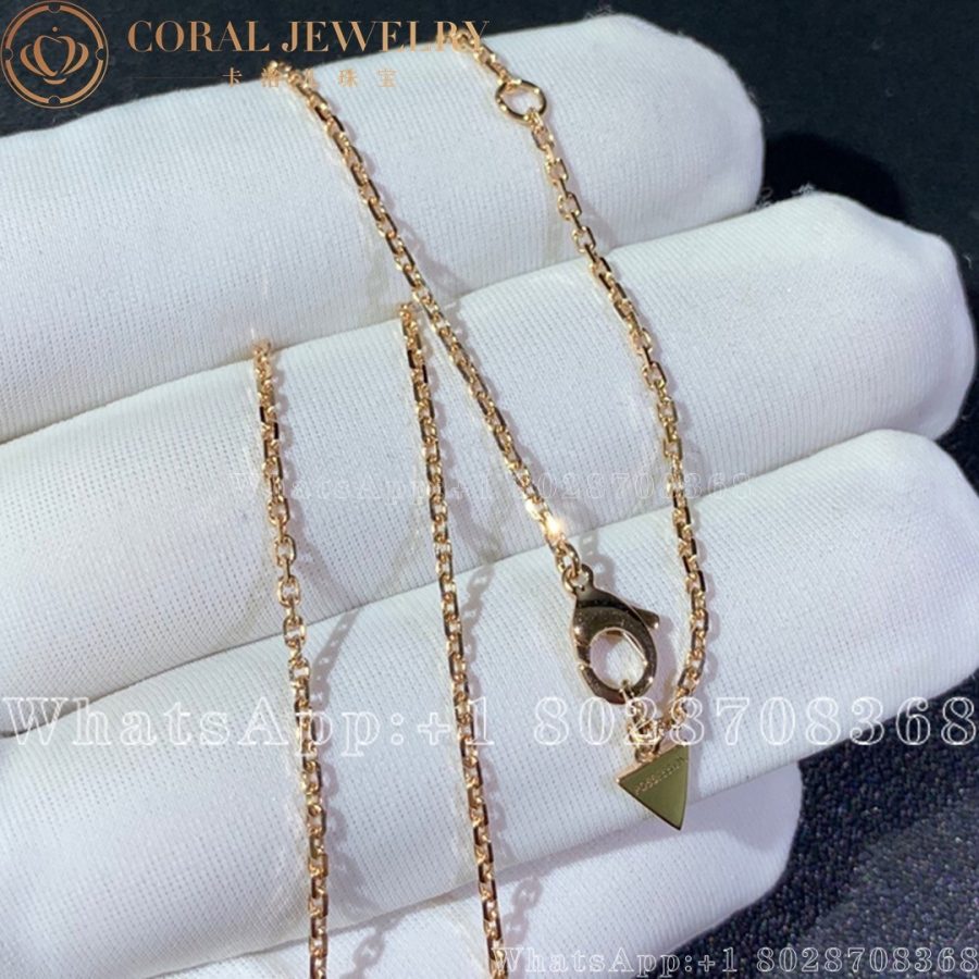 Piaget Sunlight Pendant Rose Gold Diamond Pendant G33R0300 - Image 4