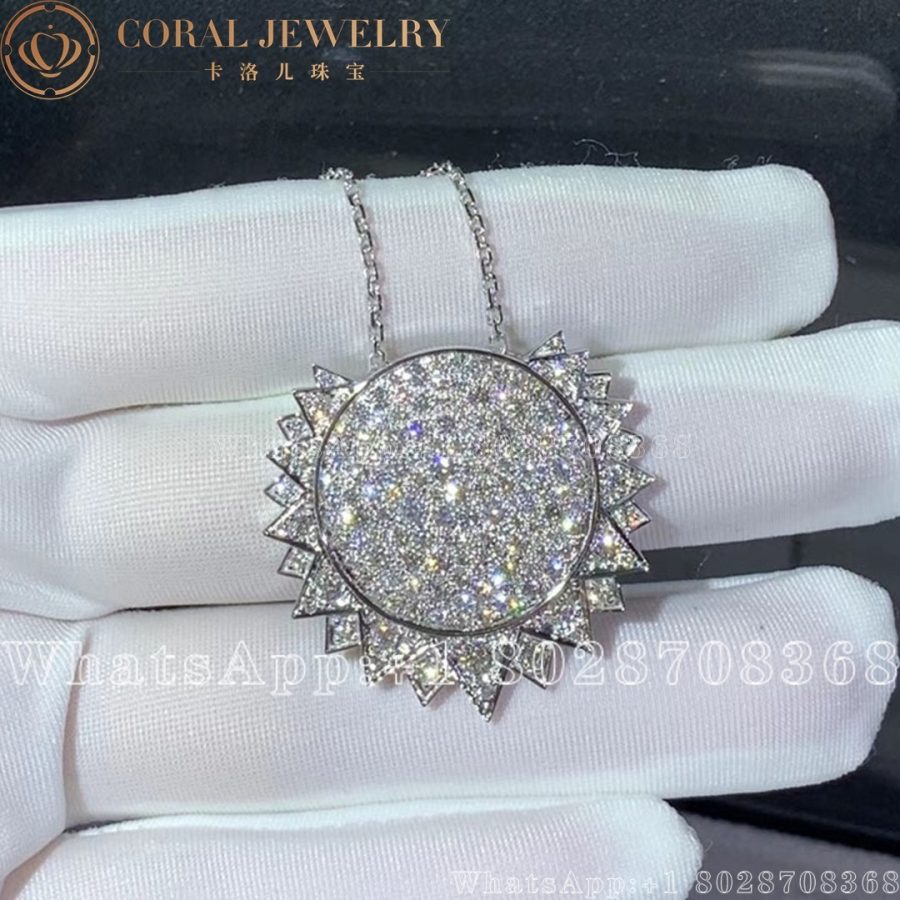 Piaget Sunlight Pendant White Gold Diamond Pendant G33R2700 - Image 5