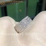 Piaget Possession Band Large Model White Gold Diamond Ring G34PY900 - Image 4