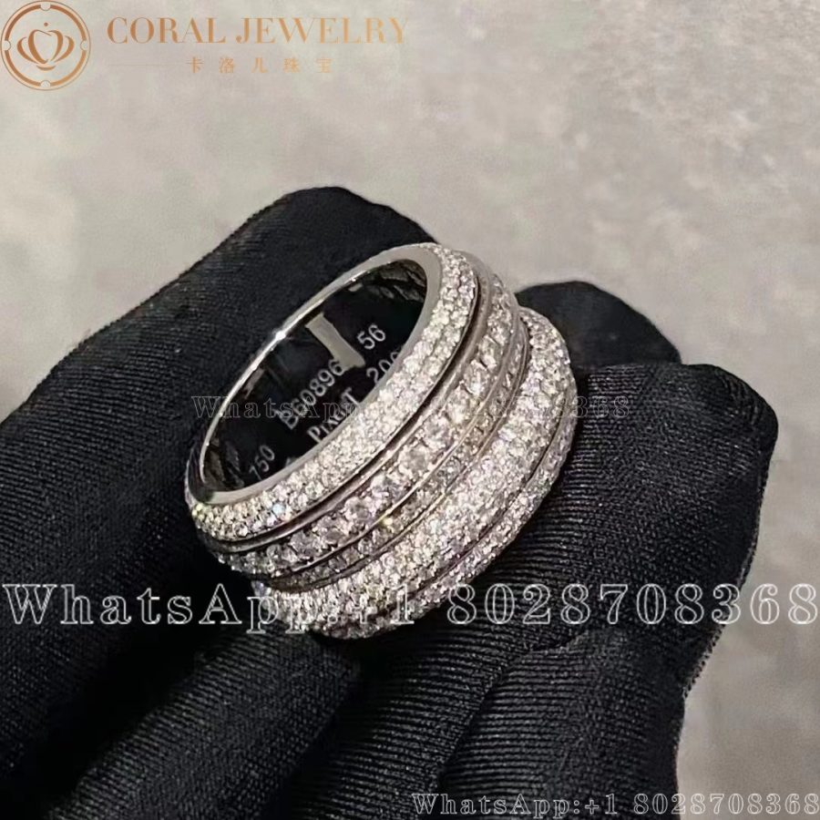 Piaget Possession White Gold Diamond Ring G34A8100 - Image 3