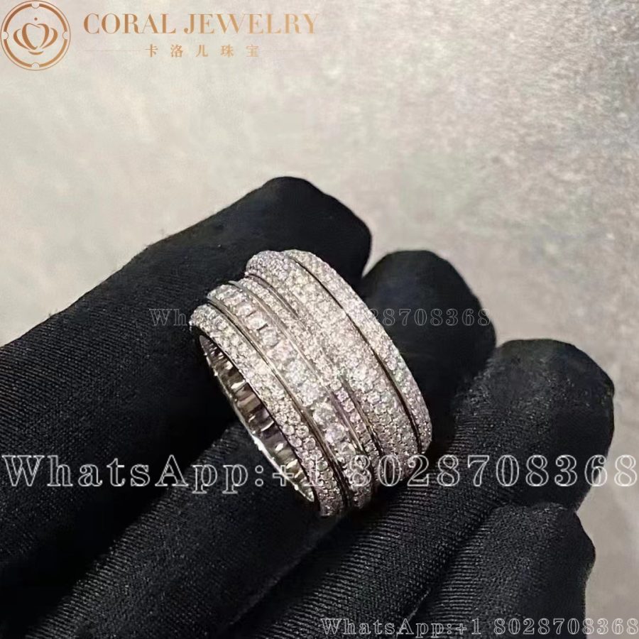 Piaget Possession White Gold Diamond Ring G34A8100 - Image 4