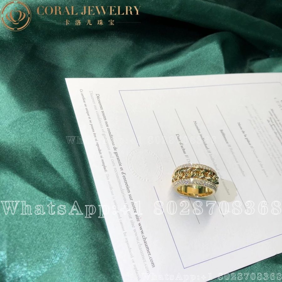 Piaget Possession Yellow Gold Diamond Ring G34PU600 - Image 5