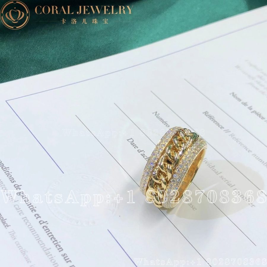 Piaget Possession Yellow Gold Diamond Ring G34PU600 - Image 3