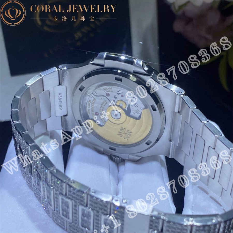 Patek Philippe Nautilus Diamond Watch 5719/10G - Image 9