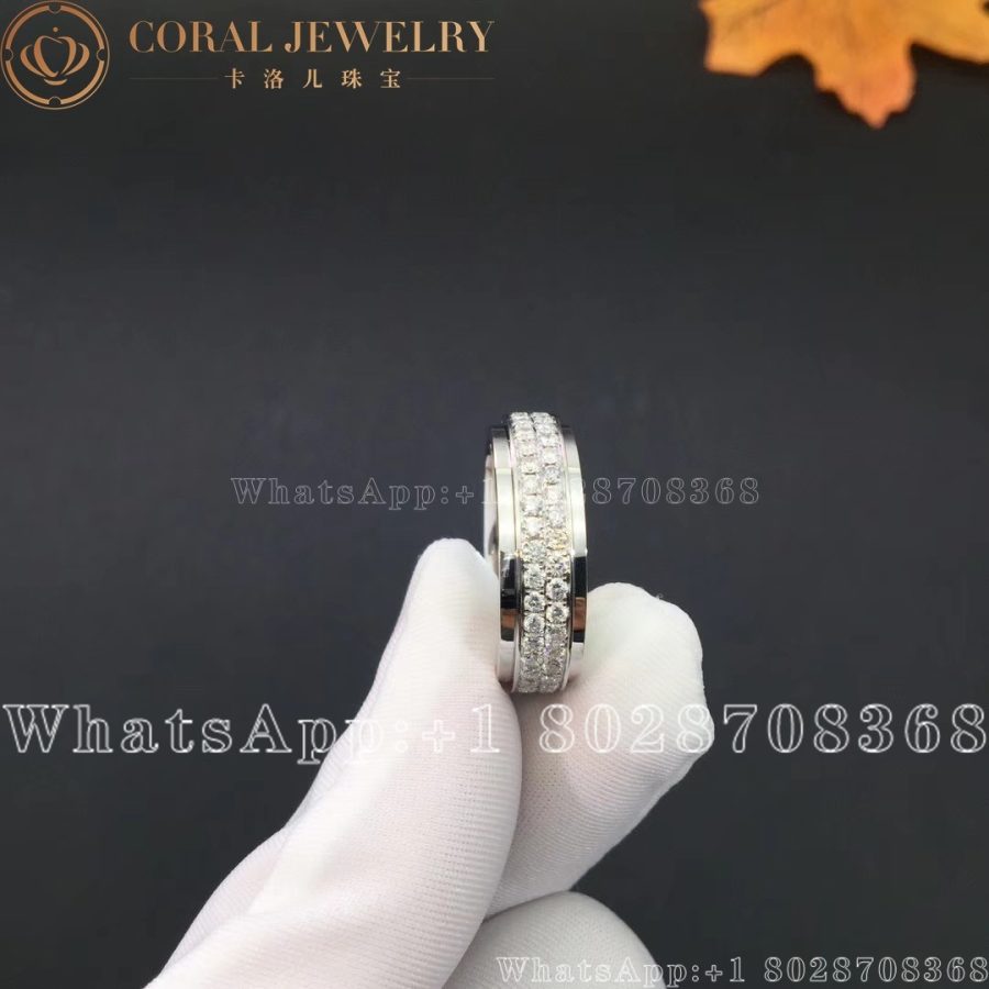 Piaget Possession White Gold Diamond Ring G34PL400 - Image 6