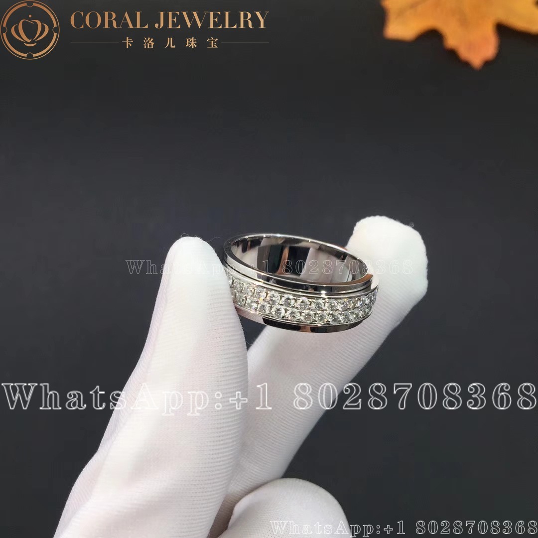 Piaget Possession White Gold Diamond Ring G34pl400 Coral (6)