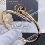Cartier Juste un Clou Bracelet Rose Gold, Black Diamonds - Image 6