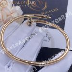 Cartier Juste un Clou Bracelet Rose Gold, Black Diamonds - Image 7