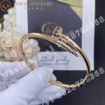 Cartier Juste un Clou Bracelet Rose Gold, Black Diamonds - Image 3