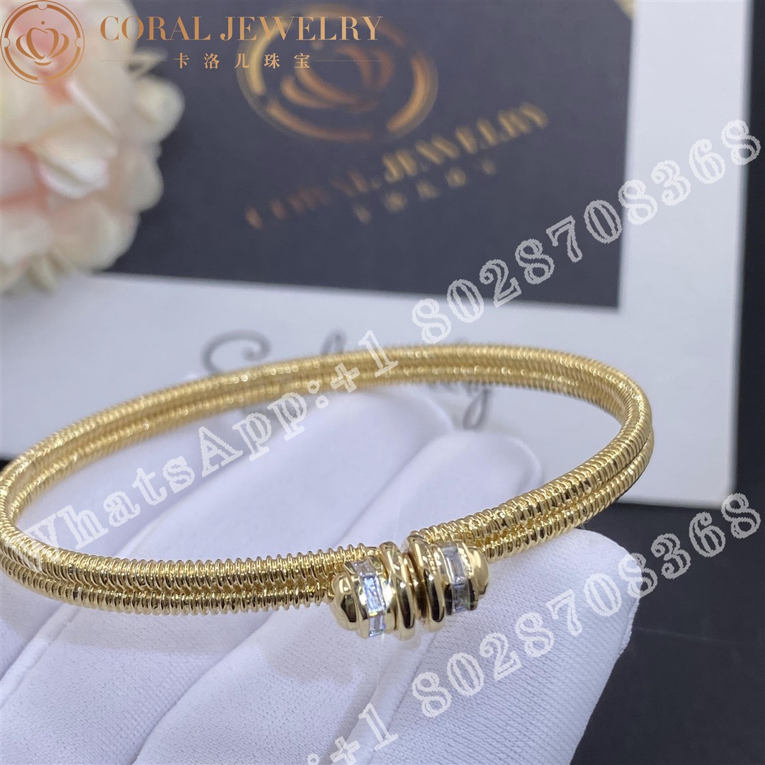 Cartier Ecrou De Cartier Diamond Bracelet Yellow Gold B6067117 Coral (1)