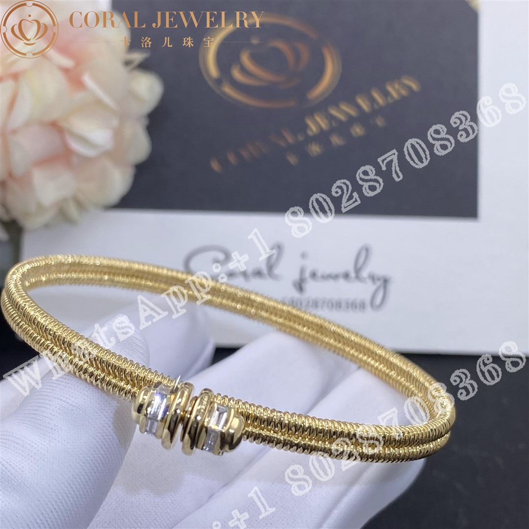 Cartier Ecrou De Cartier Diamond Bracelet Yellow Gold B6067117 Coral (2)