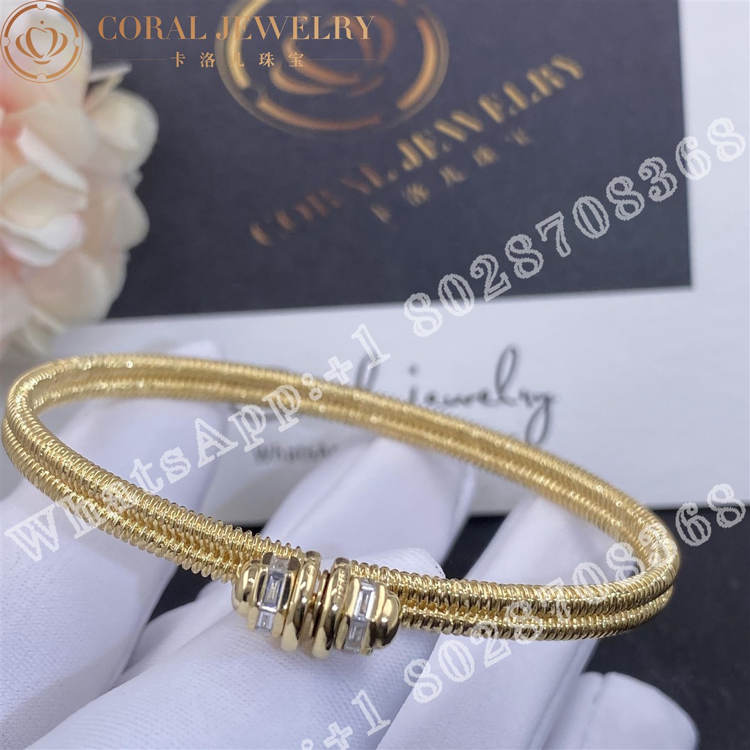 Cartier Ecrou De Cartier Diamond Bracelet Yellow Gold B6067117 - Image 5
