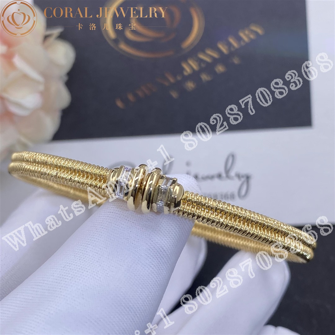 Cartier Ecrou De Cartier Diamond Bracelet Yellow Gold B6067117 - Image 6