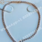 Bulgari Serpenti Viper 18 Kt Rose Gold Necklace Set with Pavé Diamonds Ref.: 358776 - Image 3