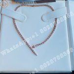 Bulgari Serpenti Viper 18 Kt Rose Gold Necklace Set with Pavé Diamonds Ref.: 358776 - Image 4