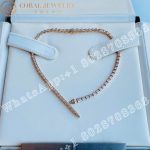 Bulgari Serpenti Viper 18 Kt Rose Gold Necklace Set with Pavé Diamonds Ref.: 358776 - Image 5
