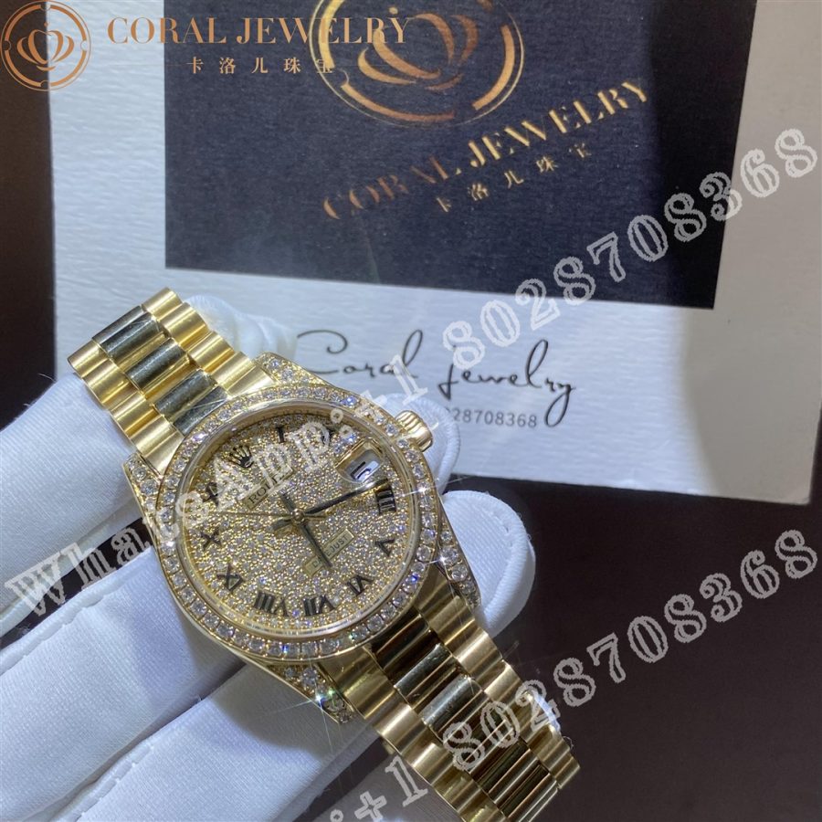 Rolex Datejust Lady in Yellow Gold 178158 31MM - Image 5