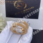 Bulgari Serpenti Ring in 18 Kt Rose Gold with Pavé Diamonds and Black Onyx Eyes  Ref.: 358657 - Image 8