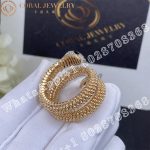 Bulgari Serpenti Ring in 18 Kt Rose Gold with Pavé Diamonds and Black Onyx Eyes  Ref.: 358657 - Image 6