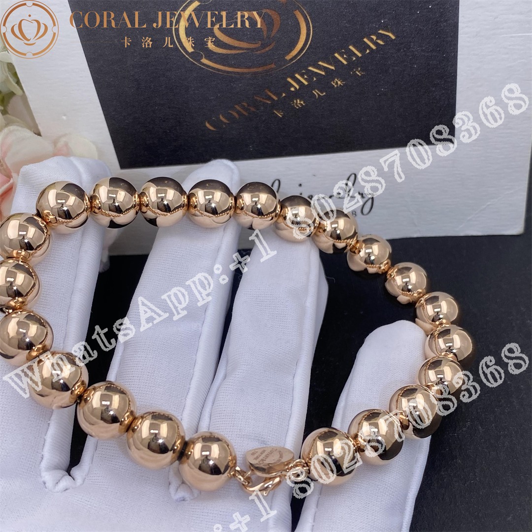Tiffany return to tiffany heart tag bracelet in rose gold 10 mm coral (9)