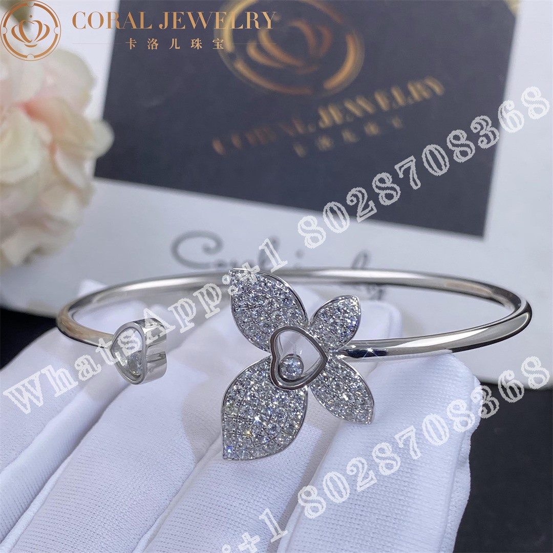 Chopard Happy Butterfly X Mariah Carey Bangle, Ethical White Gold, Diamonds @858536-1002 - Image 4