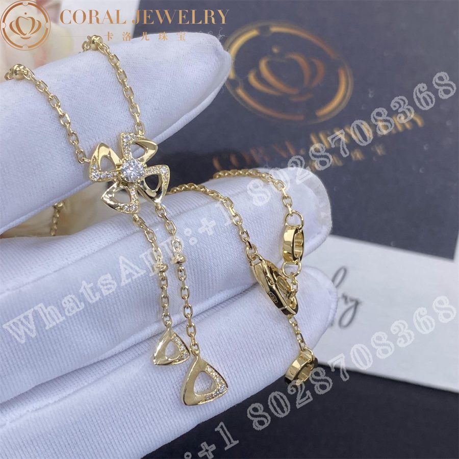 Bulgari Fiorever 18 Kt Yellow Gold Necklace Ref.: 357137 - Image 3
